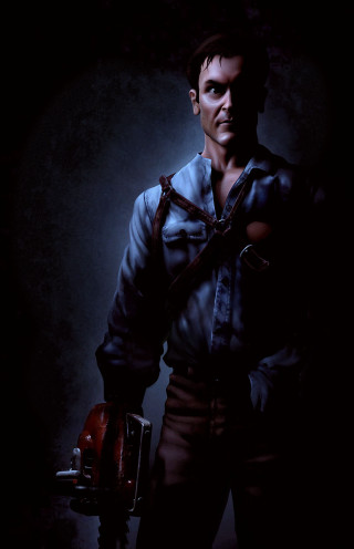 Man shirt tie chainsaw dark - clark voorhees free wallpaper for mobile