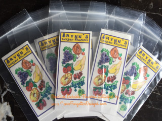 Four packets fruit plastic bag - plastic free wallpaper