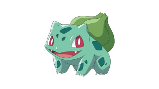 Green blue pokemon big eyes - a big smile free wallpaper