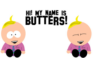 Cartoon man name tag head - professional digital art free wallpaper