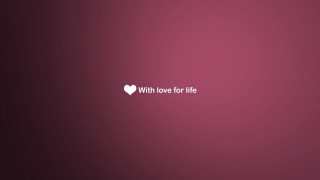 Pink heart love for life 2 - love free wallpaper