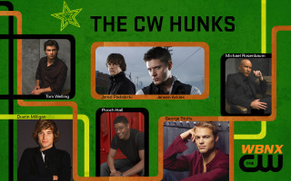 Cw hunks group men green - a group of men sitting next free wallpaper for desktop