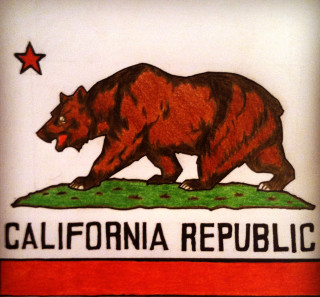 California state flag bear stars - a bear free wallpaper for tablet