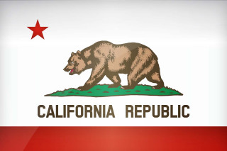 California flag bear star backside - a bear free wallpaper