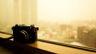 Camera window sill city view - daren bader free wallpaper for desktop