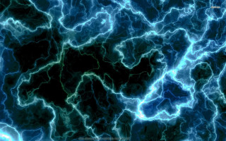Blue green lightning black white - plasma free wallpaper for desktop