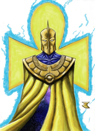 Man yellow outfit cross star - a yellow outfit free wallpaper for mobile