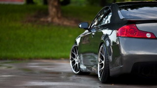 Car parked wet lot tree 2 - eiq free wallpaper for desktop