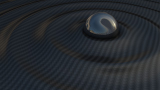 Black object white circle black - a black circle free wallpaper