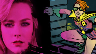 Blonde woman glasses pink background - a picture of a woman free wallpaper