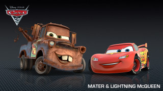 Cartoon character cars movie friends 2 - a character free wallpaper
