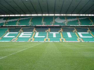 Soccer field green yellow lines - celtic free wallpaper