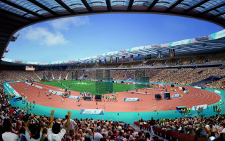 Stadium full of people watching - abram arkhipov free wallpaper