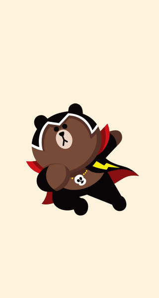 Brown teddy bear flying cape - adrian zingg free wallpaper for mobile