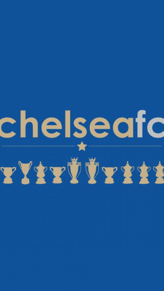 Blue background chessaf logo chess - the middle of it free wallpaper for mobile