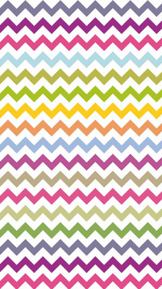 Colorful chevron pattern white background - bridget riley free wallpaper for mobile