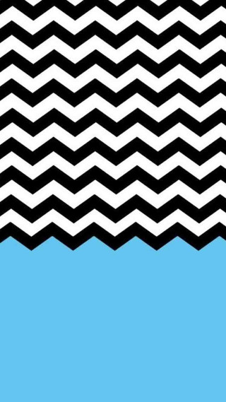 Blue black white background zigzag - white background free wallpaper for mobile