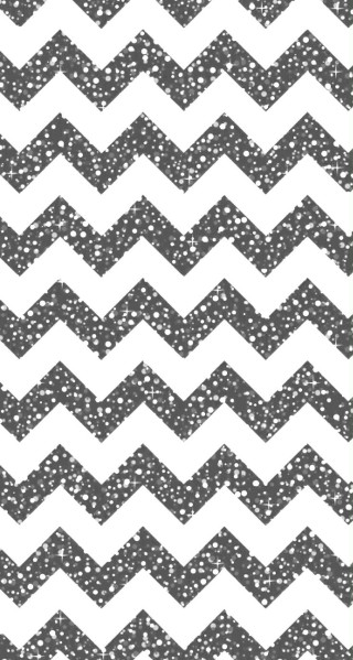 Black white chevron dots border - the edge free wallpaper