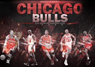 Chicago bulls basketball players red - harlem renaissance free wallpaper