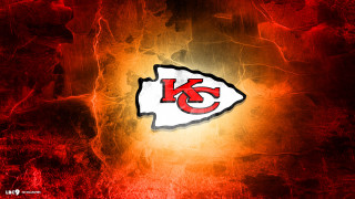 Kansas chiefs logo autumn fire - free sports wallpaper