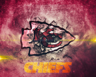 Football team wall chiefs red - abstract free wallpaper for desktop