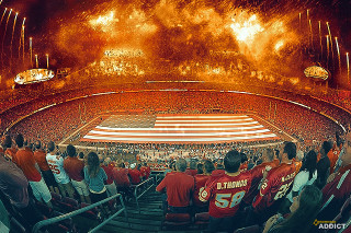 Stadium crowd game big screen - a stadium free wallpaper