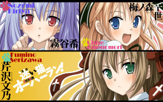 Anime characters expressions couple different 2 - different expression free wallpaper
