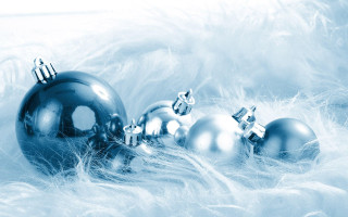 Silver ornaments white fur feather - a white feather free wallpaper
