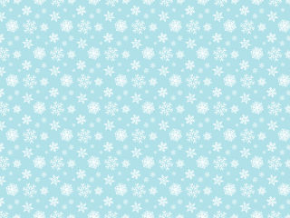 Blue white snowflake pattern light - white snow free wallpaper