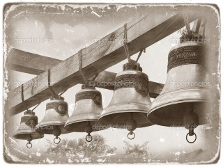 Bells wooden beam sepia tone - andries stock free wallpaper for desktop
