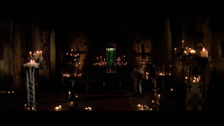 Dark room candles lit green - edward otho cresap ord ii free wallpaper