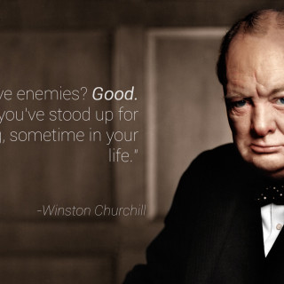 Man tuxedo churchill quote image - david young cameron free wallpaper for tablet