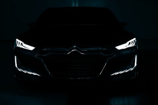 Car dark headlights hood up - the hood free wallpaper for desktop