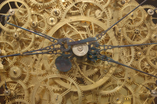 Clock gears clockface side view - evariste vital luminai free wallpaper