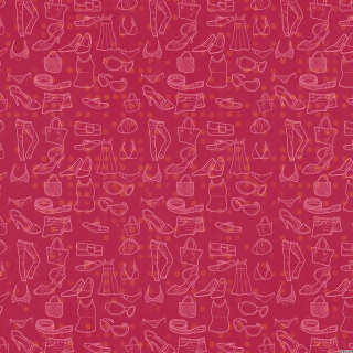Red background shoes hats variety - all free wallpaper for tablet