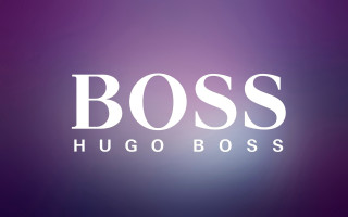 Purple background boss white letters - bourgeoi free wallpaper for desktop