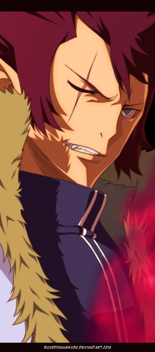 Red hair furry coat man - his eye free wallpaper