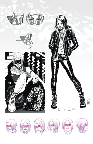 Woman leather jacket birds flying - a leather jacket free wallpaper for mobile