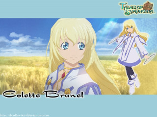 Colette brunel anime blonde wheat - long blonde hair free wallpaper