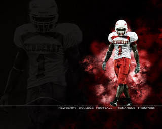 Football player helmet blood red - clear eye free wallpaper for desktop