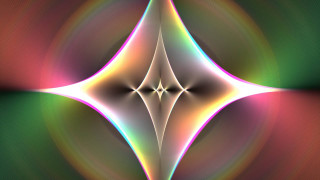 Colorful black background white center - a green center free wallpaper for desktop