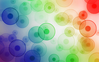 Colorful background circles bubbles middle - circle free wallpaper for desktop