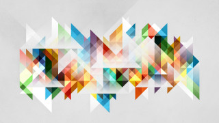 Colorful abstract triangles lines white - a colorful abstract design free wallpaper