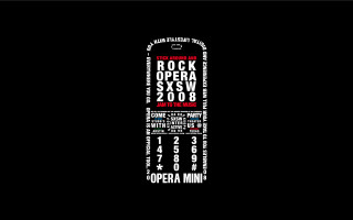 Bottle rock opera sixx8sw dark - white lettering free wallpaper