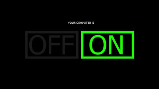 Black green logo off square 5 - the middle of the image free wallpaper for desktop