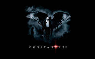 Man wings dark background cross - constantine andreou free wallpaper