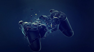 Video game controller flying bird - video game free wallpaper