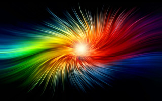 Colorful black background rainbow swirl - a colorful background free wallpaper