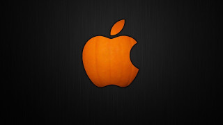 Apple logo black background light - an apple logo free wallpaper for desktop
