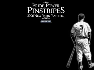 Baseball player pride power pinstripes - a baseball player free wallpaper